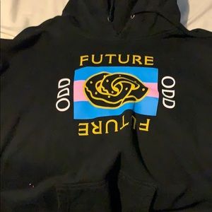 Odd future black hoodie XL